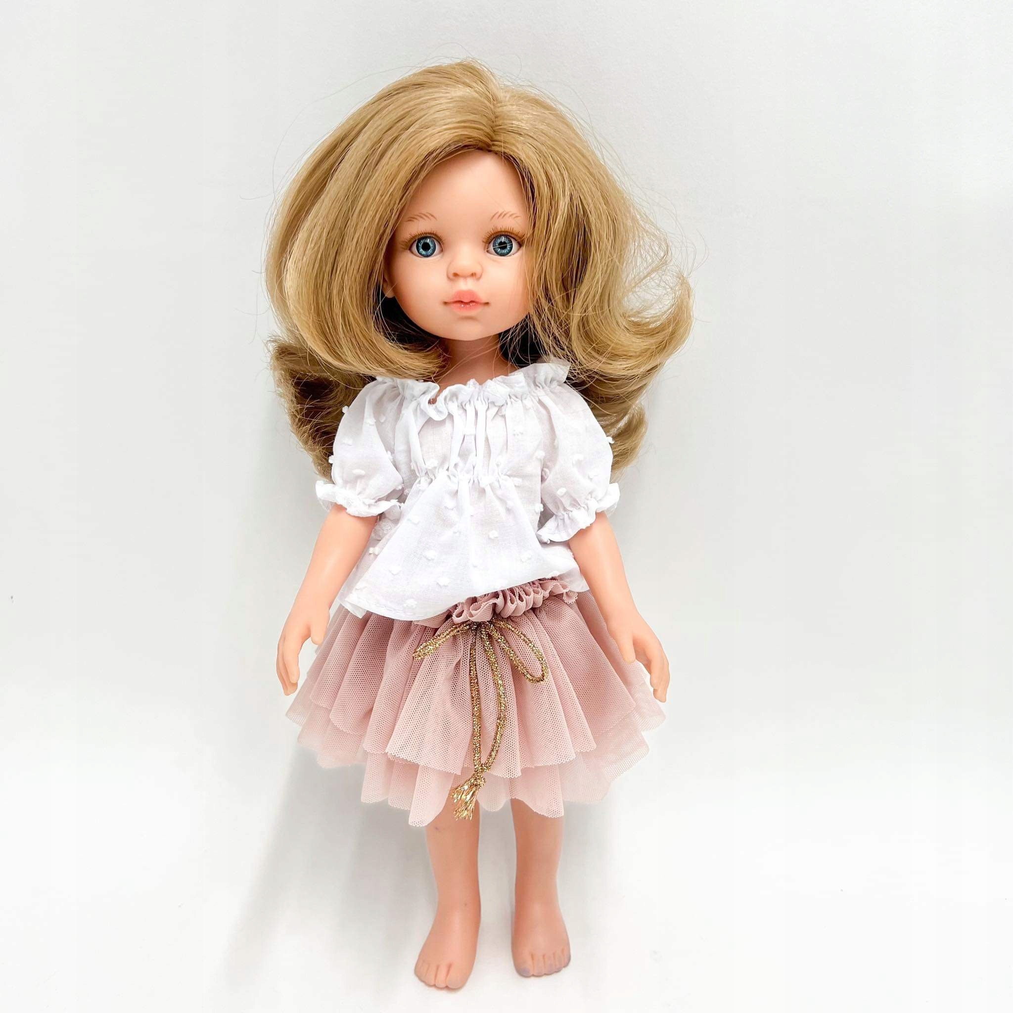 Oblečenie pre bábiku Paola Reina Amigas 32 cm, nahá blúzka a sukňa